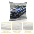 thumbnail image 4 of Shangniulu Teen Room Throw Pillow Cushion Cover, American Auto Racing Theme Car Sports Competition Speed Winner Boys Graphic, Decorative Square Accent Pillow Case, 4 of 5