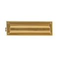 thumbnail image 4 of Brass Accents A07-M0050-605 Mail Slot - 3 in. x 10 in. - Polished Brass, 4 of 5