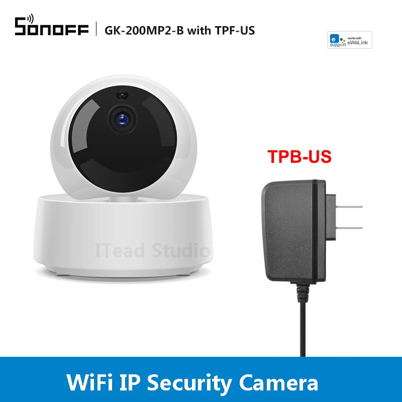 SONOFF GK-200MP2-B 1080pHD Wireless Smart Camera NightVision 2Way Security Alert 