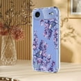 thumbnail image 6 of Compatible with iPhone Air Case Clear with Flower Design, Cute Soft Silicone TPU Floral Aesthetic Women Girls Transparent Protective Shockproof Anti-Scratch Anti-Yellow Phone Cover, E, 6 of 9