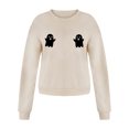 thumbnail image 4 of Sudaderas con capucha estampadas de manga larga informales para mujer a la moda de Halloween Fridja hj3364, 4 of 9