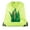 Lime, variant on Easter Basket Bags, Bulk Drawstring Backpacks, Party Favor Goody Bags for Easter - No Peaking