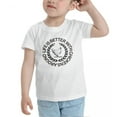 thumbnail image 3 of Life is Better with Chickens Around Cute Toddler T Shirts for Boys Girls (White, Youth M), 3 of 5