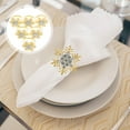 thumbnail image 1 of AURARMLET 6Ud Para Servilletas Dorados Decorativos Para Ambiente En Eventos, 1 of 6