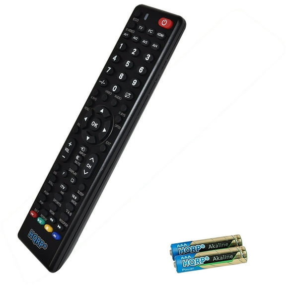HQRP Remote Control for Sanyo DP58D34, DP65E34, FVD3924, FVD4064, FVD48P4 TV Smart