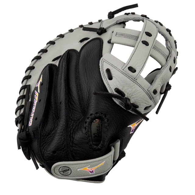 Franquicia Mizuno GXS90F5 FP | Guante de lanzamiento rápido Catchers Mitt | 34"" | Diseño de bolsillo central | WebH