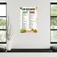 thumbnail image 3 of Low Histamine Diet Chart Poster Healthy Food List Guide Kitchen Poster Canvas Painting Posters And Prints Wall Art for Living Room Bedroom Decor, 3 of 4