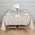 thumbnail image 6 of 42x42 Inch Waterproof Square Tablecloth, Thickened Polyester Table Cover for Dining & Parties, Floral Print, 6 of 6