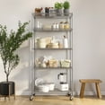 thumbnail image 6 of Seville Classics UltraDurable® 5-Tier NSF Steel Wire Shelving, 36" W x 24" D, Plated Steel, 6 of 12