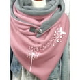 thumbnail image 3 of Heliisoer Mode Femmes Foulard Douce Imprimée à Boutons Décontractée Chaude Foulards Châles, 3 of 4