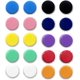 thumbnail image 1 of Imanes para refrigerador Qualsen, paquete de 20, resistentes, para pizarra blanca, taquillas y oficina (10 colores lisos), 1 of 5