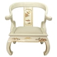 thumbnail image 4 of Handmade Wood Black Landscape Ming Chair (China) -  26.50"W x 24.50"D x 32.50"H, 4 of 8