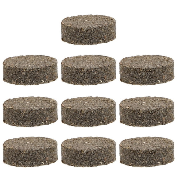 HLONK 30 Pcs Charcoal Fire Starter Logs Waterproof