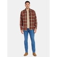thumbnail image 2 of George Men's & Big Men's Relaxed Fit Double Pocket Flannel Shirt, Sizes XS-3XLT, 2 of 5