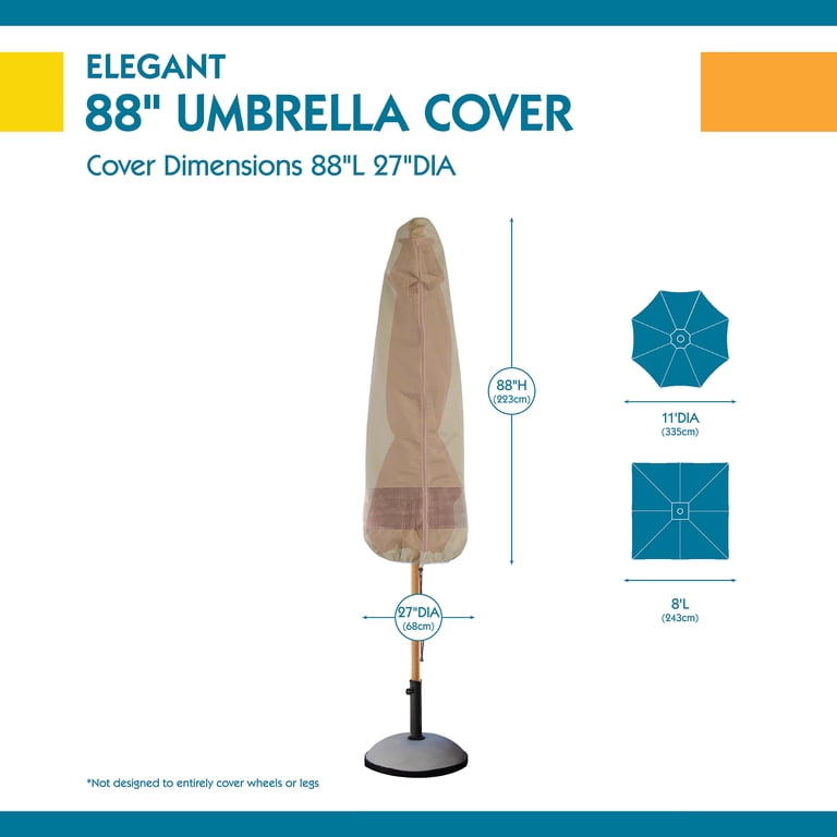 duck covers elegant patio umbrella cover with installation pole DUCKCOVERS Soteria Waterproof 76 Inch Integrated Pole, Outdoor Umbrella Cover : Patio, Lawn & Garden Tape sealing at critical seams prevents leaking and double Classic Accessories Duckcovers Soteria 101