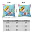 thumbnail image 2 of Rugrats Square Pillow Case Pillow Holder Soft Decorative Pillow Sham Cushion Cases Pillowcase 12"X12", 2 of 7