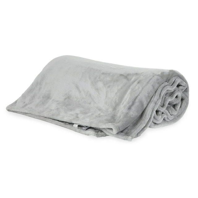 Cobija Queen Size Frazada Ultra Suave Ligera Gris GAON