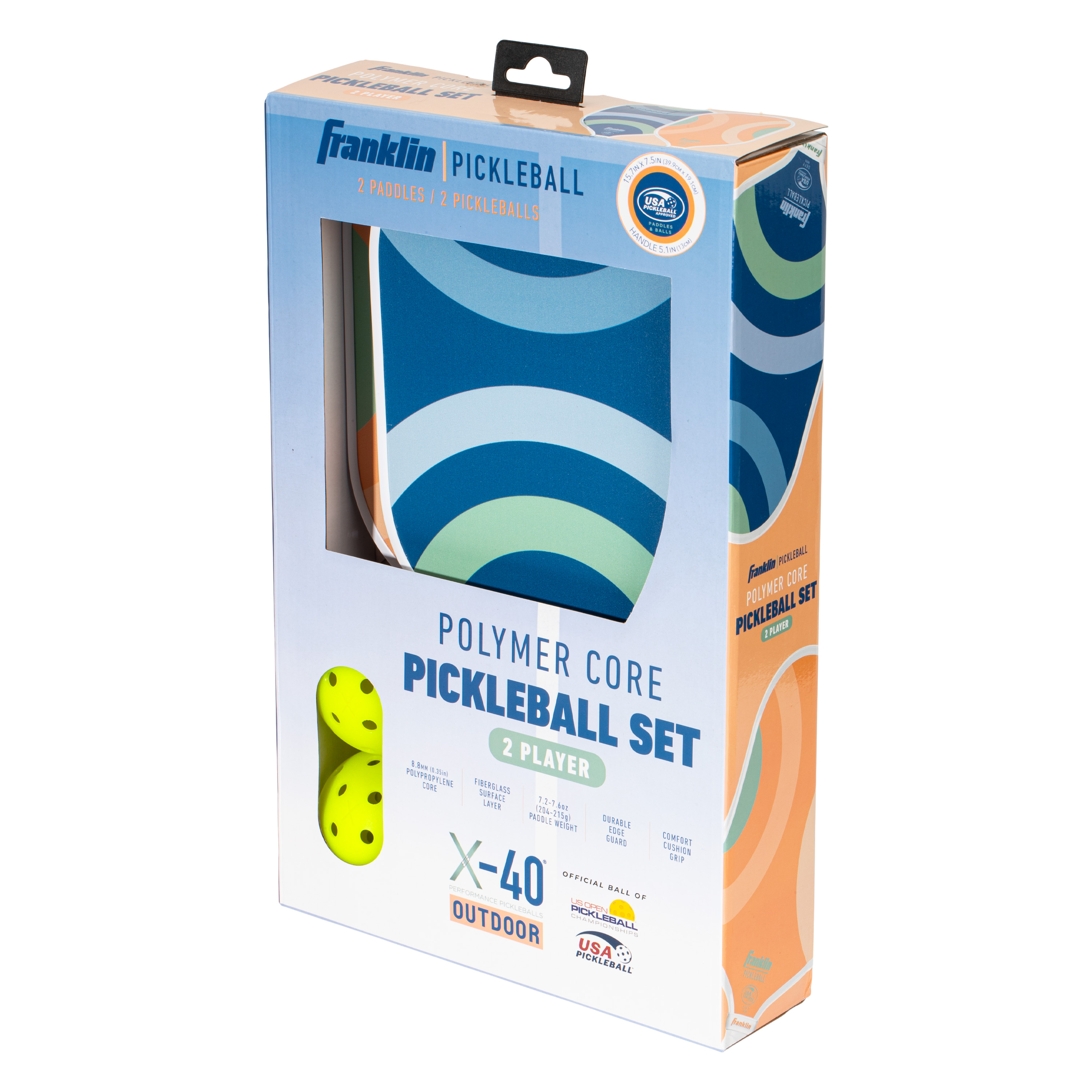 Franklin Sports Polymer Pickleball Paddle Set photo 7
