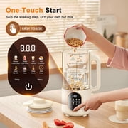 PECHAM 10-in-1 Automatic Nut Milk Maker, 50oz Soy Milk Maker Machine with Self-Cleaning, Delay Start for Homemade Oat Milk Maker