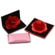 thumbnail image 3 of Guardurnaity Caja de anillo Rosa rombo flor cajas de joyería ligeras soporte a prueba de polvo accesorio joyería compromiso señoras DIY Ropa, zapatos y accesorios Miscelánea Rosado, 3 of 6