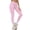 Pink, variant on Leggings for Women Seamless High Waisted Tummy Control Workout Yoga Pants Trendy Bootcut Casual Slimming Workout Compression Tights