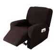 thumbnail image 1 of 4 Separate Piece Stretch Recliner Chair Cover Home Bedroom Living Room Sofa Cover Soft Protector Only Cover, 1 of 6