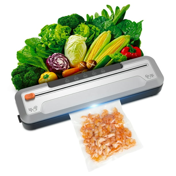 Máquina selladora al vacío de alimentos automática con potencia de succión de 55 KPa