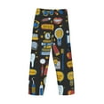 thumbnail image 5 of Disketp Teeth Men'S Pajama Pants - Ultra Soft Fleece Sleep And Lounge Pants (Size: S-Xxl), 5 of 9