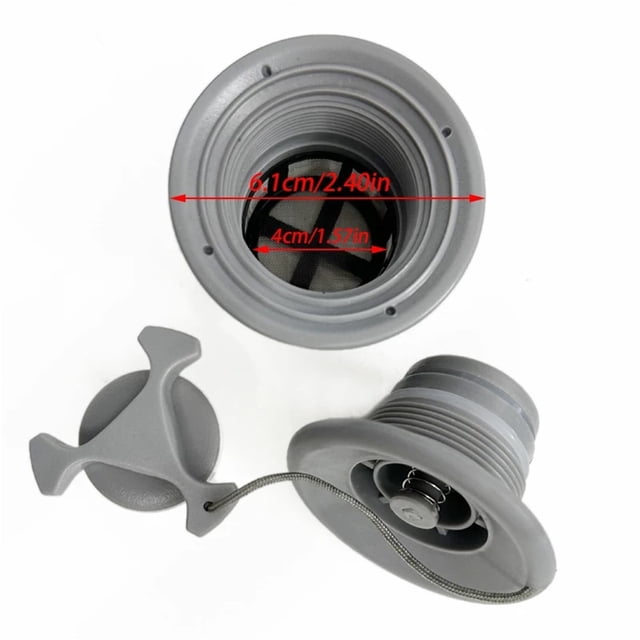1Pc 6-holes Boat Air Valve Inflatable Boat POM Raft Dinghy Kayak Canoe Accessorie Air Valve Adapter Cap for River Rafts Kayaks