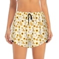 thumbnail image 4 of Lsque Shiba Inu Dog Printed Women's Running Shorts with Liner Pockets,Elastic Quick Dry Workout Athletic Gym Yoga Shorts,Womens High Waist Shorts-Small, 4 of 9