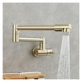 thumbnail image 1 of Brass Pot Filler Faucet 360 Rotatable Folding Lengthened Folding Tap Wall Mount Kitchen Faucet Unique Cold Water Tap ,bar Laundry RV Farmhouse, 1 of 7