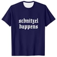 thumbnail image 3 of Razzly Men's Graphic T Shirts Casual Short Sleeve Tee Comfortable Summer Round Neck Top for Daily Wear with Unique Print(Dark Blue,L), 3 of 6