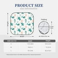 thumbnail image 3 of Picia Turtles And Seahorses 2 Piece Car Windshield Sun Shade Foldable | Foldable Sun Shield for Front Window Blocks UV Rays and Keeps Your Vehicle Cool-Small, 3 of 7
