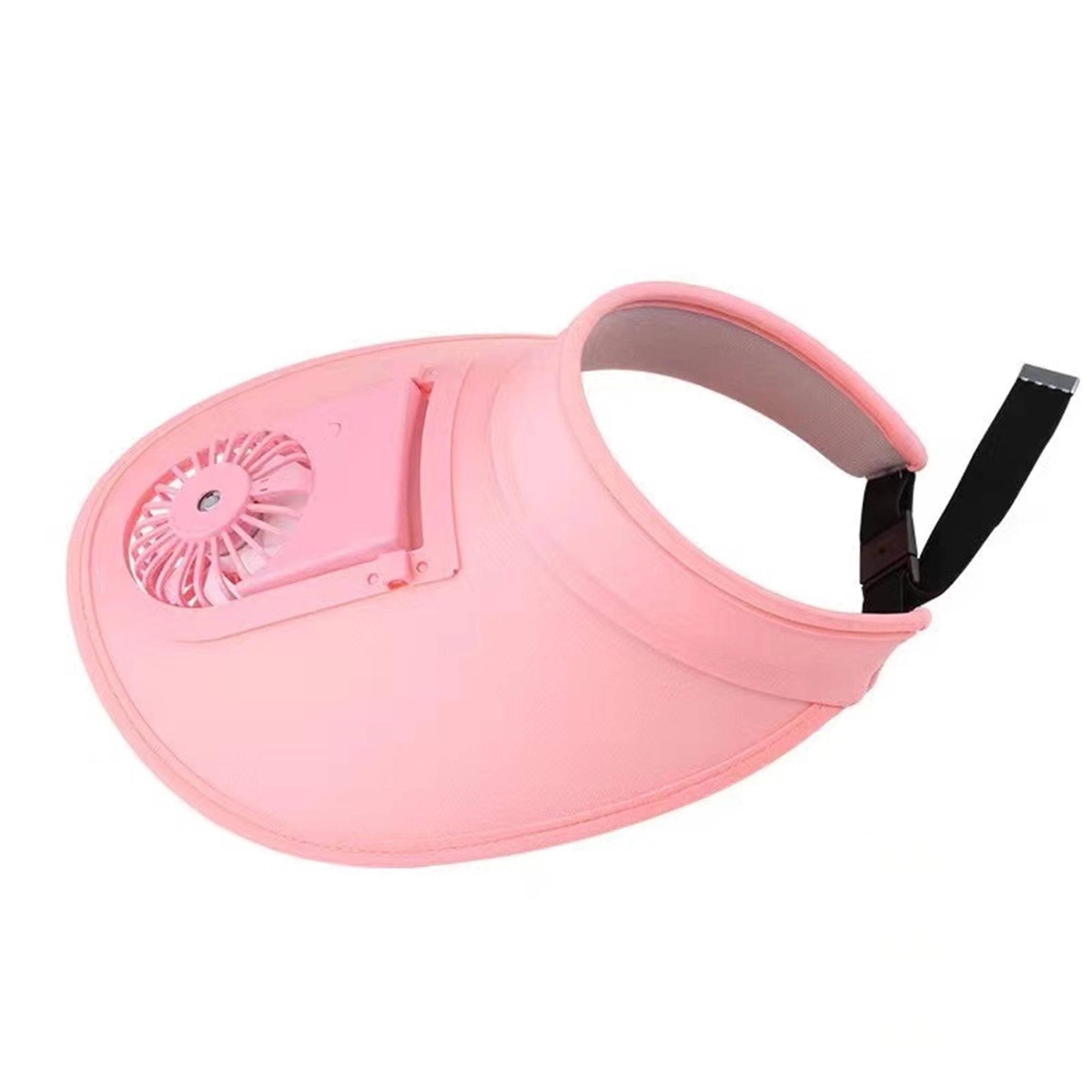 Jkerther Sun Visor Hats with Fan, Fan Visor Hat Cooling Hats for Women
