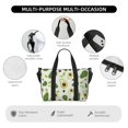 thumbnail image 5 of Rocae Green Avocado for Travel Shoulder Bag Top Handle Handbag with Yoga Mat Buckle for Gym, Work, Travel, 5 of 7