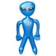 thumbnail image 5 of Figuras inflables extraterrestres gigantes para fiestas de cumpleaños con temática extraterrestre. Azul, 5 of 9