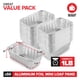 thumbnail image 3 of Moldes pequeños para pan Stock Your Home de aluminio, 1 kg (paquete de 50), 3 of 8