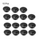 thumbnail image 4 of Cubierta de agujero para cables, grommet de escritorio ABS de 2-1/8 pulgadas para organizador de cables, 15 piezas (negro), 4 of 4