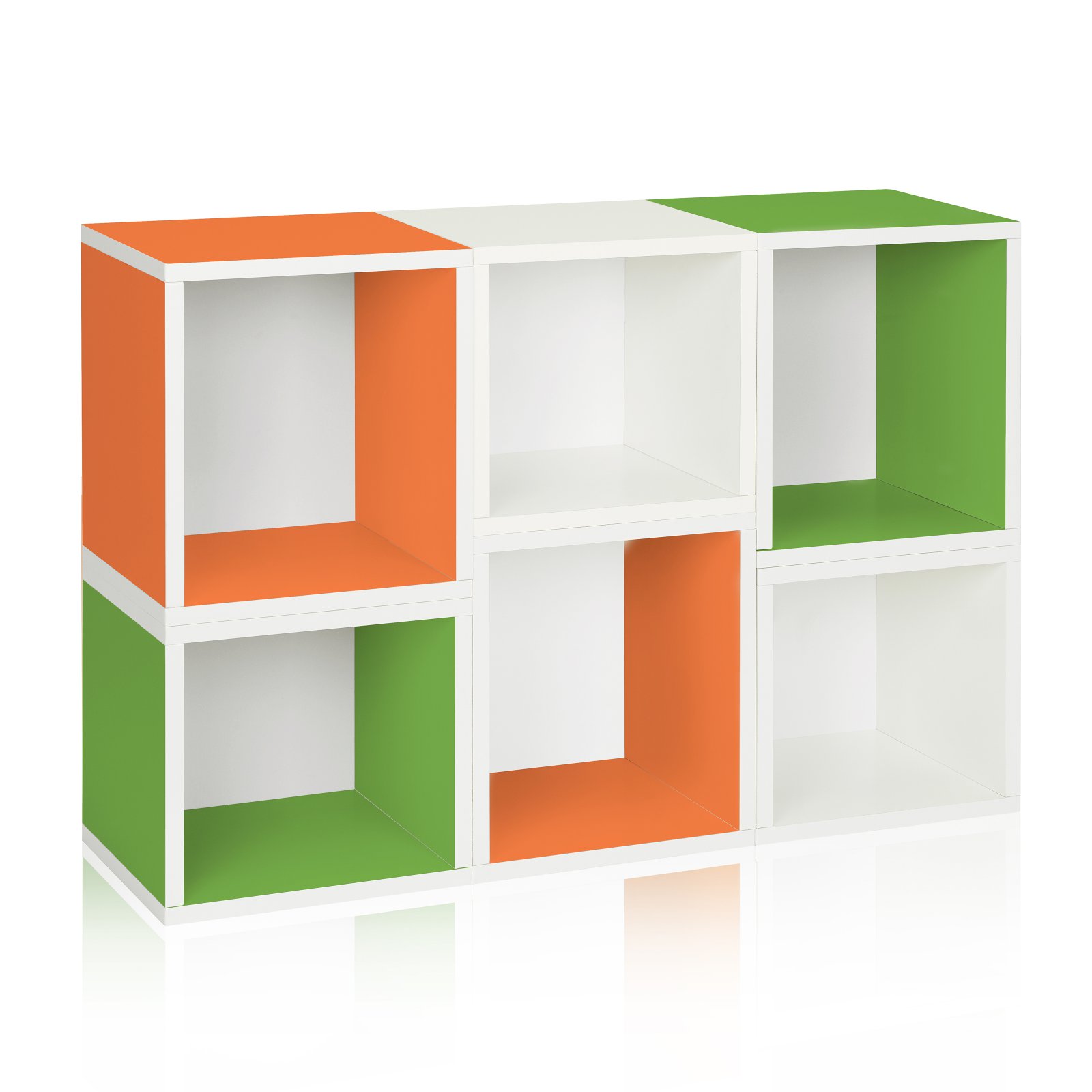 Way Basics Eco Stackable Arlington Modular Bookcase and Storage Shelf