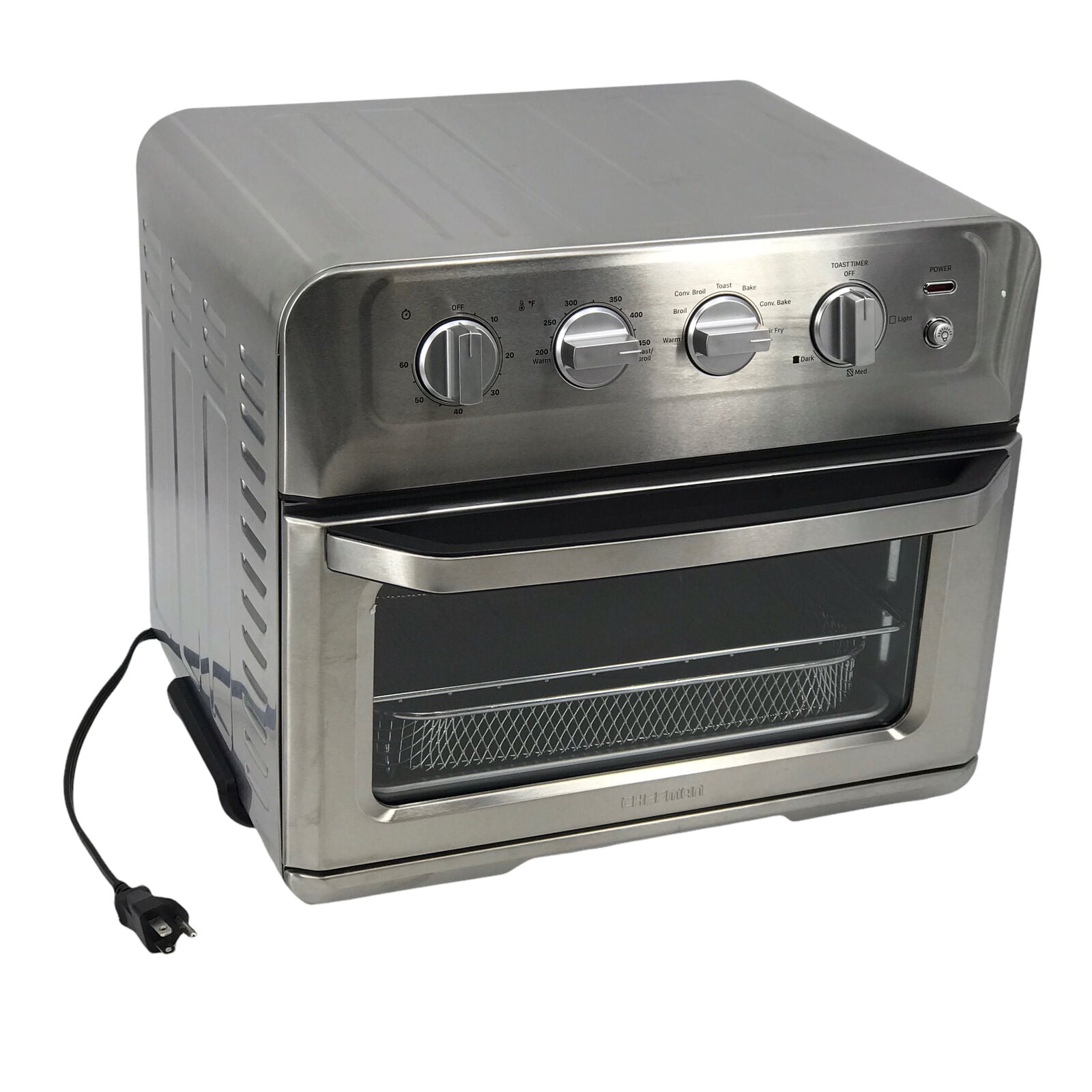 Chefman 20L Air Fryer Toaster Oven - RJ50-SS-M20 - Silver #U4327 Used ...