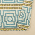 thumbnail image 3 of Jungalow Ensemble de Courtepointe, Full/Queen, Bleu Hypnotique, 3 of 4