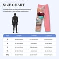 thumbnail image 2 of Salouo Cool Cat Pink Sunglasses Print Pajama Pants for Men, Lounge Pants Elastic Waistband Casual Men's sleepwear Loungewear Sleep Pajama Pant -Small, 2 of 7