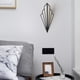 thumbnail image 4 of Aplique de pared para dormitorio, hotel, casa, porche, escaleras, pasillo, iluminación Negro, 4 of 8