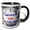 Black/White, variant on 3drose, Image of Hurricane with True Message, 11oz Magic Transforming Mug