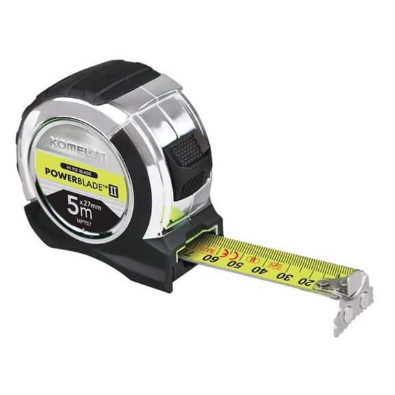 Komelon - PowerBladeâ„¢ II Pocket Tape 5m (Width 27mm) (Metric only)
