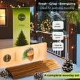 thumbnail image 3 of Cedar & Pine - Combo Pack of Incense Sticks - 100 Insence-Sticks of Each Scent - Total 200 Inscents - Natural Insense Made with Non Toxic Ingredients and Essential Oils, 3 of 3