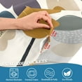 thumbnail image 5 of Yayeee Kitchen Curtains Tier Set of 2 Light Filtering 57"x24" Over Sink Window Panels, Colorful Floral, 5 of 7