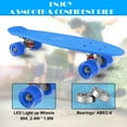thumbnail image 4 of Skateboard Cruiser Complete - 27 inch Skateboards with LED Light Up Wheels with All-in-one T-Tool for Beginners, 4 of 7
