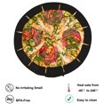 thumbnail image 4 of Qteclor Protector De Corteza De Pastel Ajustable, Herramientas Protectoras De Borde De Pastel, Cubierta Redonda De Silicona Para Hornear Pasteles, Pizza, Sin Bpa, Para Hornear En Fiestas Navideñas De, 4 of 4