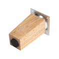 thumbnail image 3 of Ensemble de 4 Pieds Carrés en Chêne Bois, 3 of 5